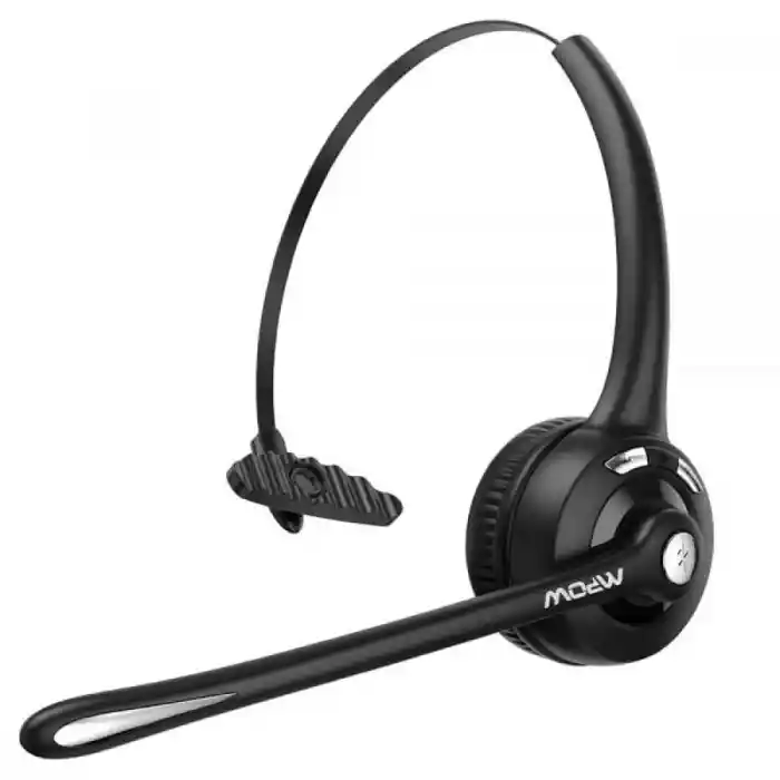 Mpow BH453A Bluetooth Trucker Headset with CVC 6.0 Noise Cancelling Microphone